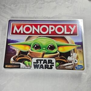 MONOPOLY: Star Wars The Child Edition Board Game for Kids and Families SEALED